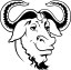 64px-Heckert GNU white.svg